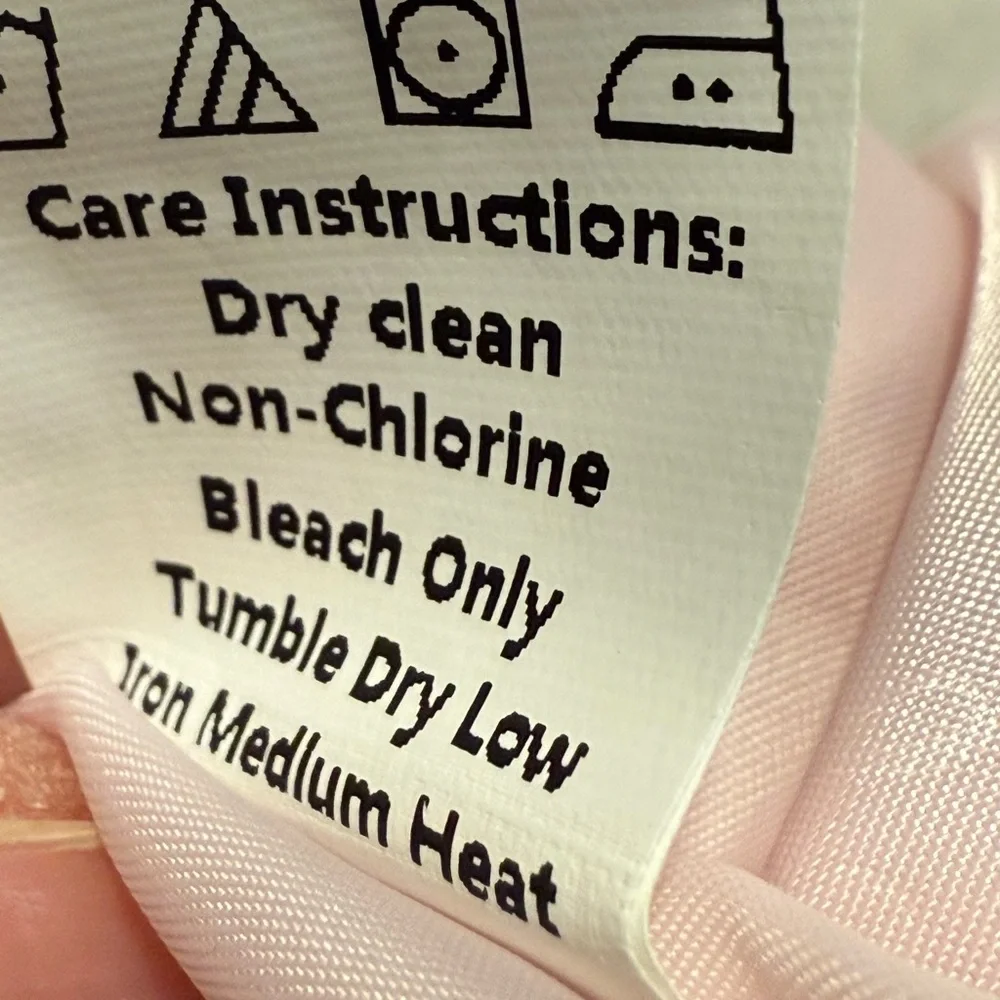 Doe a Dear Pink Tweed‎ Skirt with Pockets | Girls Size 5 - Picture 4 of 6